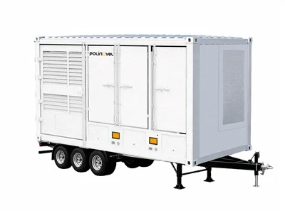 1.293MWh 1.2MW I-Containerized Mobile BESS Energy Storage System